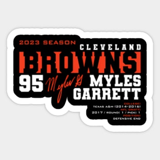 Garrett - Browns - 2023 Sticker